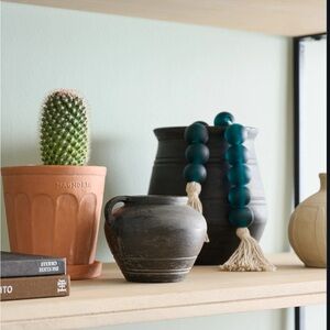 Magnolia Home Inese Rustic Black Vase